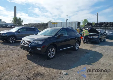 2014 Lexus Rx 350 z USA, uszkodzony, nr VIN 2T2BK1BA0EC229902